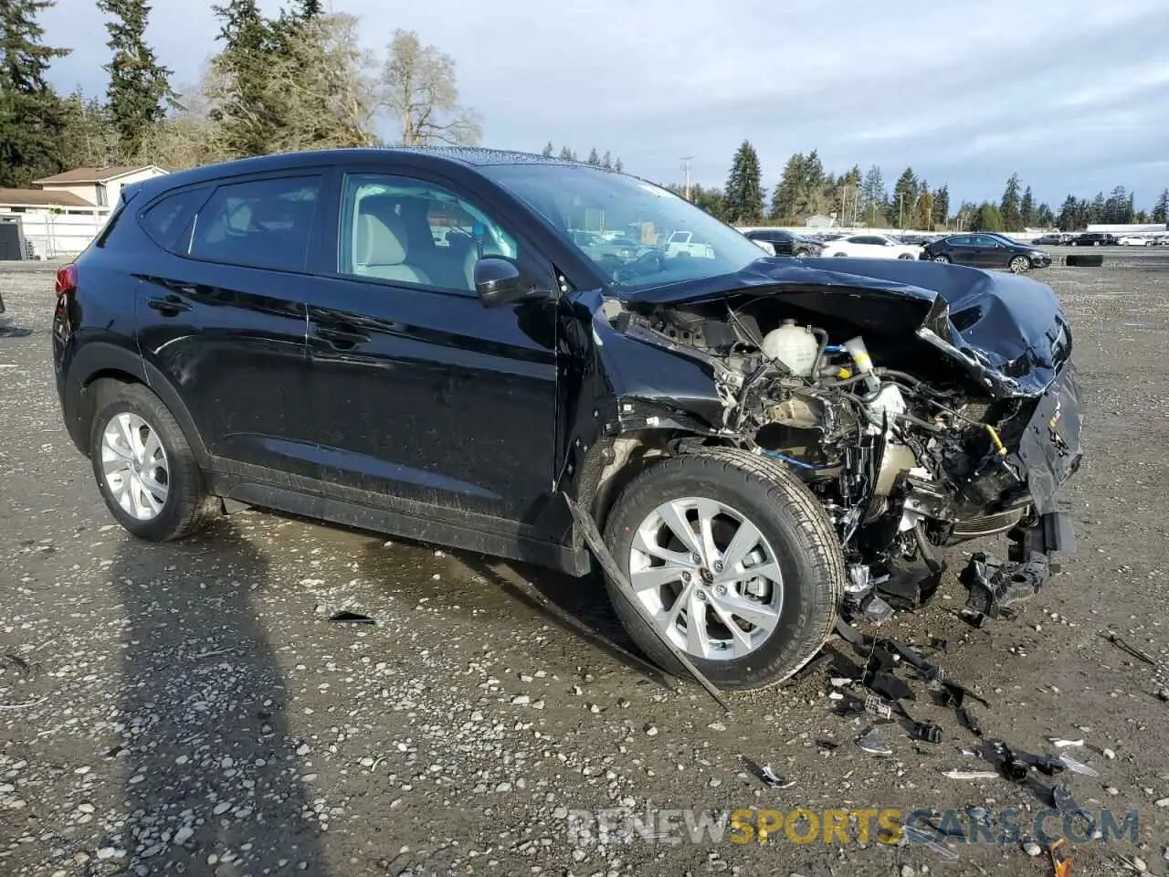 4 fotografías del automóvil dañado KM8J2CA44KU056788 HYUNDAI TUCSON 2019