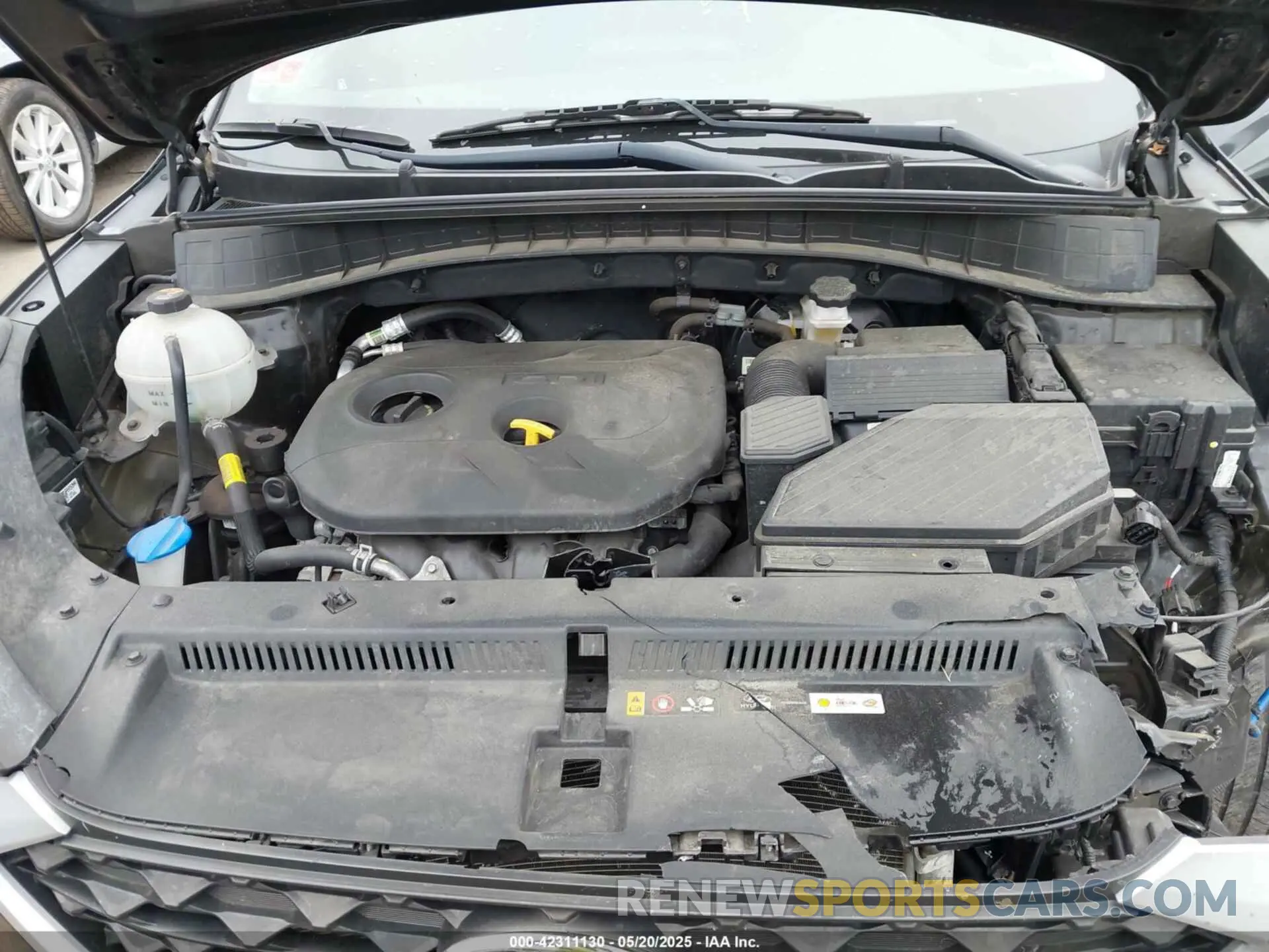 10 fotografías del automóvil dañado KM8J2CA44KU062266 HYUNDAI TUCSON 2019