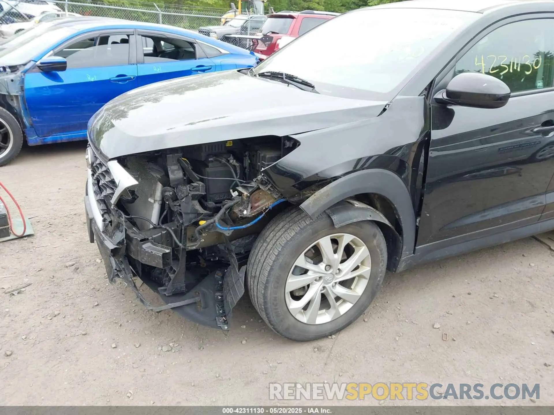 6 fotografías del automóvil dañado KM8J2CA44KU062266 HYUNDAI TUCSON 2019