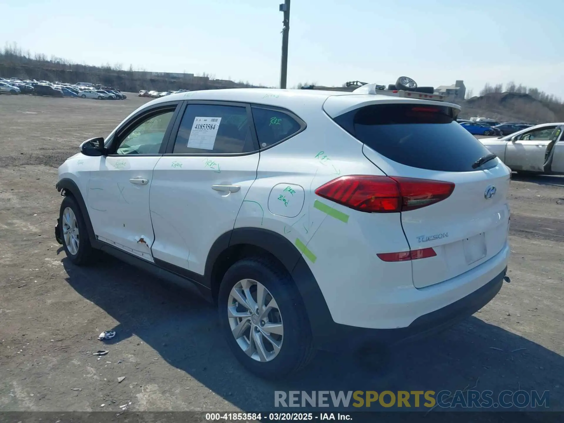 3 fotografías del automóvil dañado KM8J2CA44KU847421 HYUNDAI TUCSON 2019