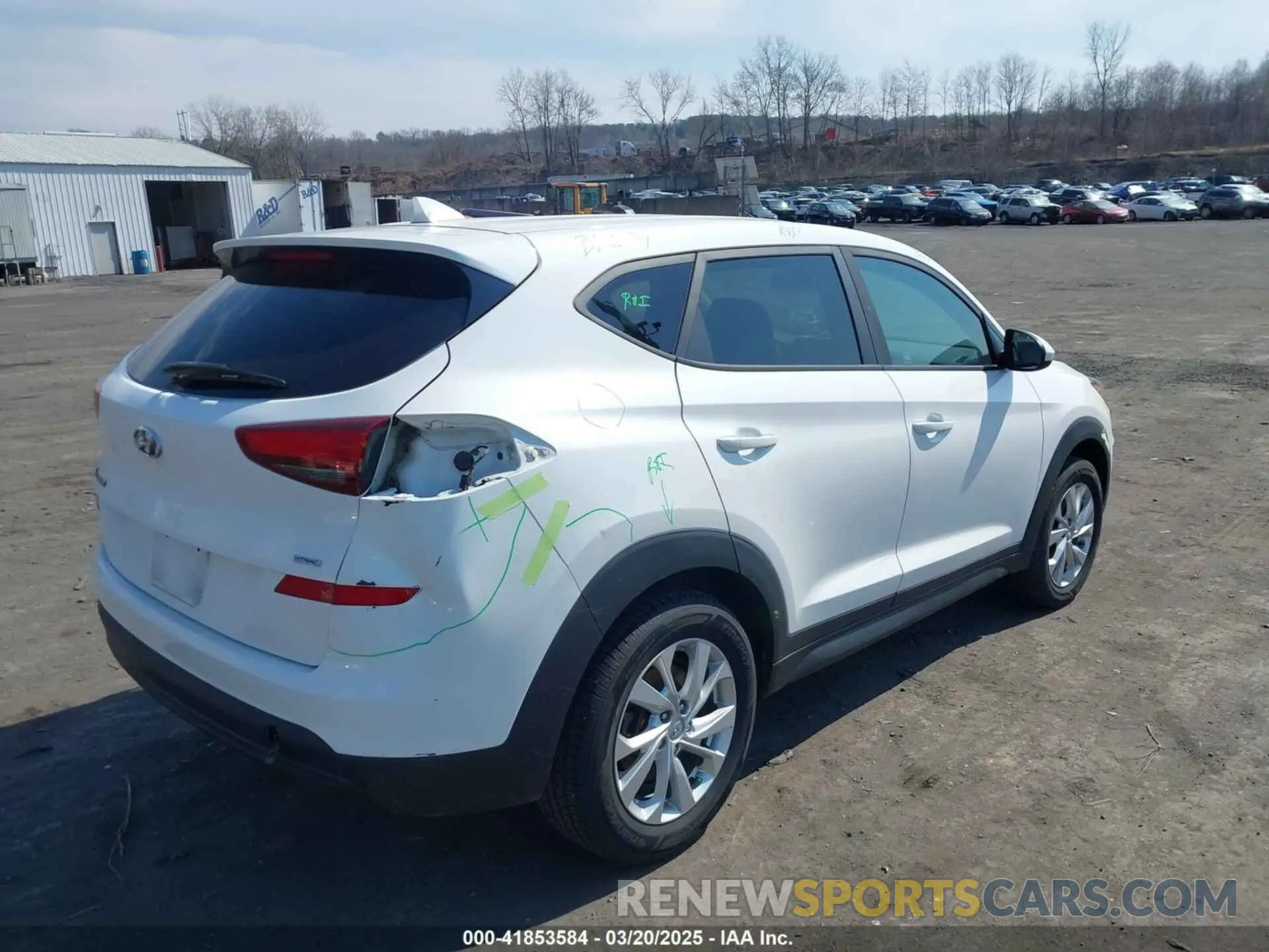 4 fotografías del automóvil dañado KM8J2CA44KU847421 HYUNDAI TUCSON 2019