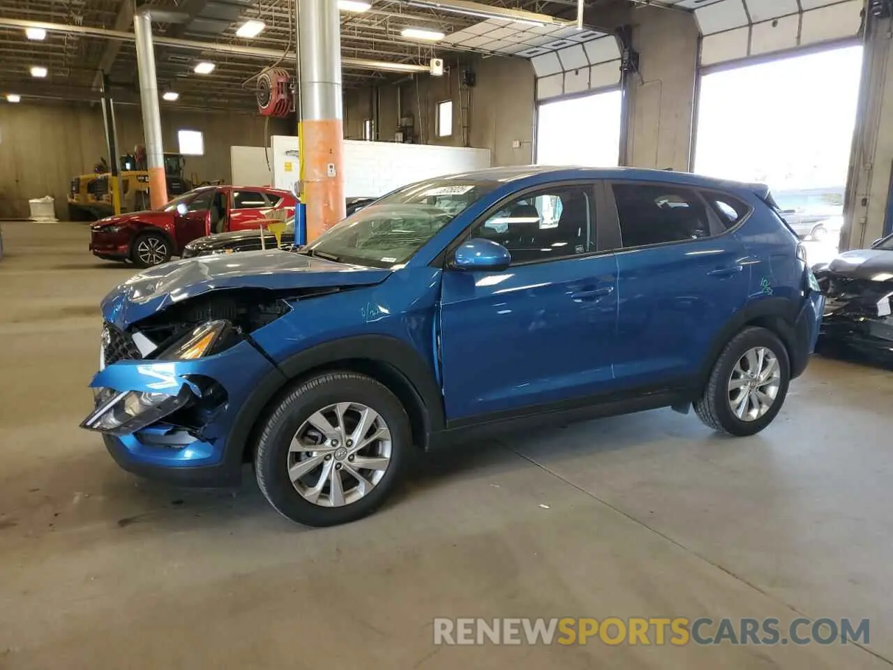 1 fotografías del automóvil dañado KM8J2CA44KU940049 HYUNDAI TUCSON 2019
