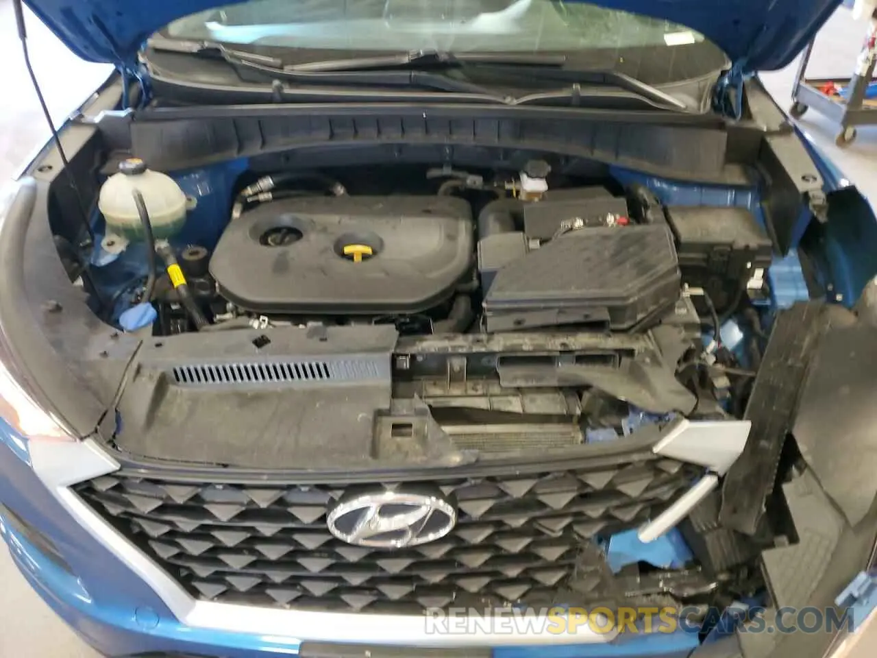 12 fotografías del automóvil dañado KM8J2CA44KU940049 HYUNDAI TUCSON 2019
