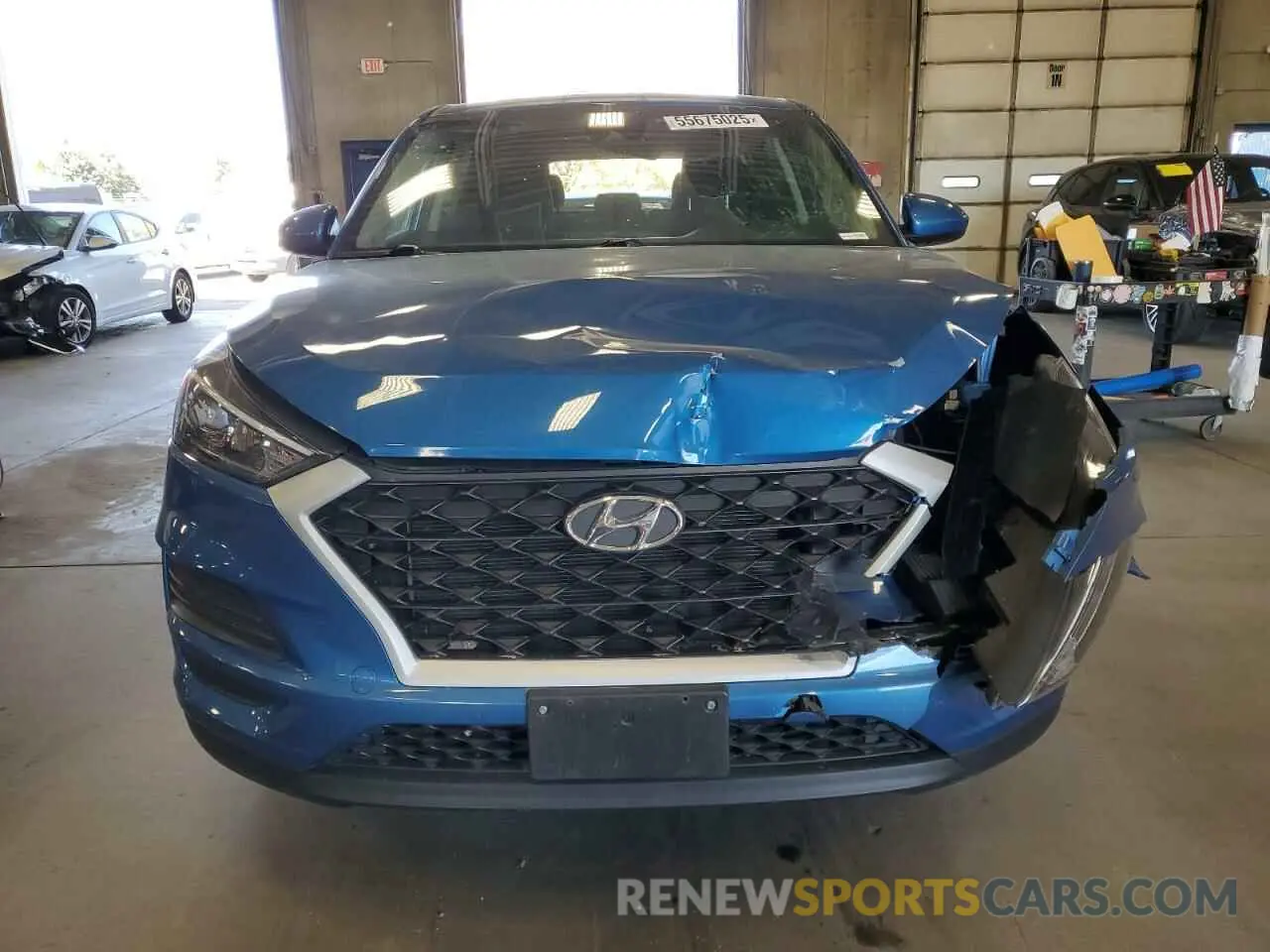 5 fotografías del automóvil dañado KM8J2CA44KU940049 HYUNDAI TUCSON 2019