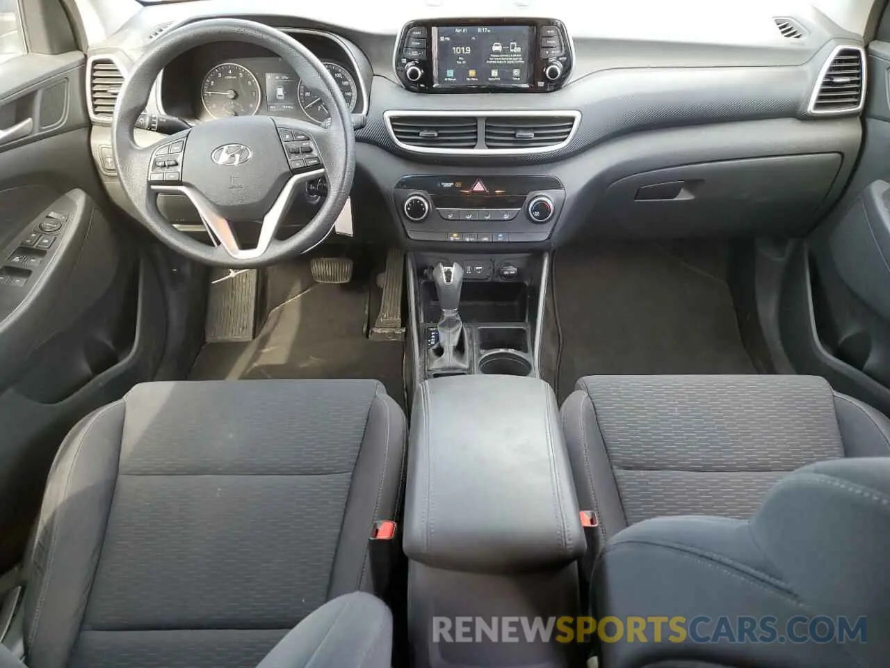 8 fotografías del automóvil dañado KM8J2CA45KU006188 HYUNDAI TUCSON 2019