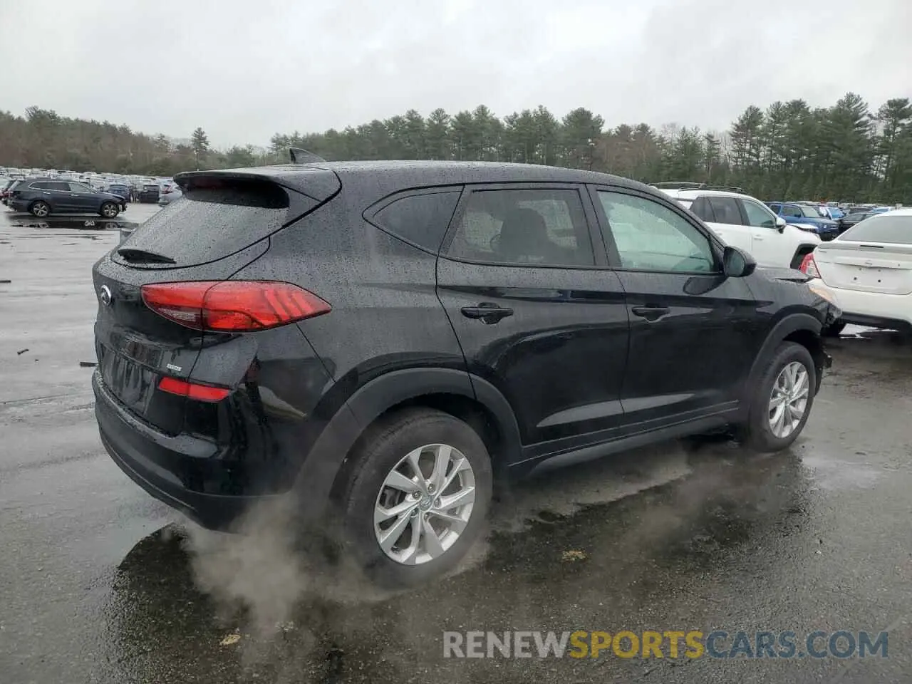 3 fotografías del automóvil dañado KM8J2CA45KU847041 HYUNDAI TUCSON 2019