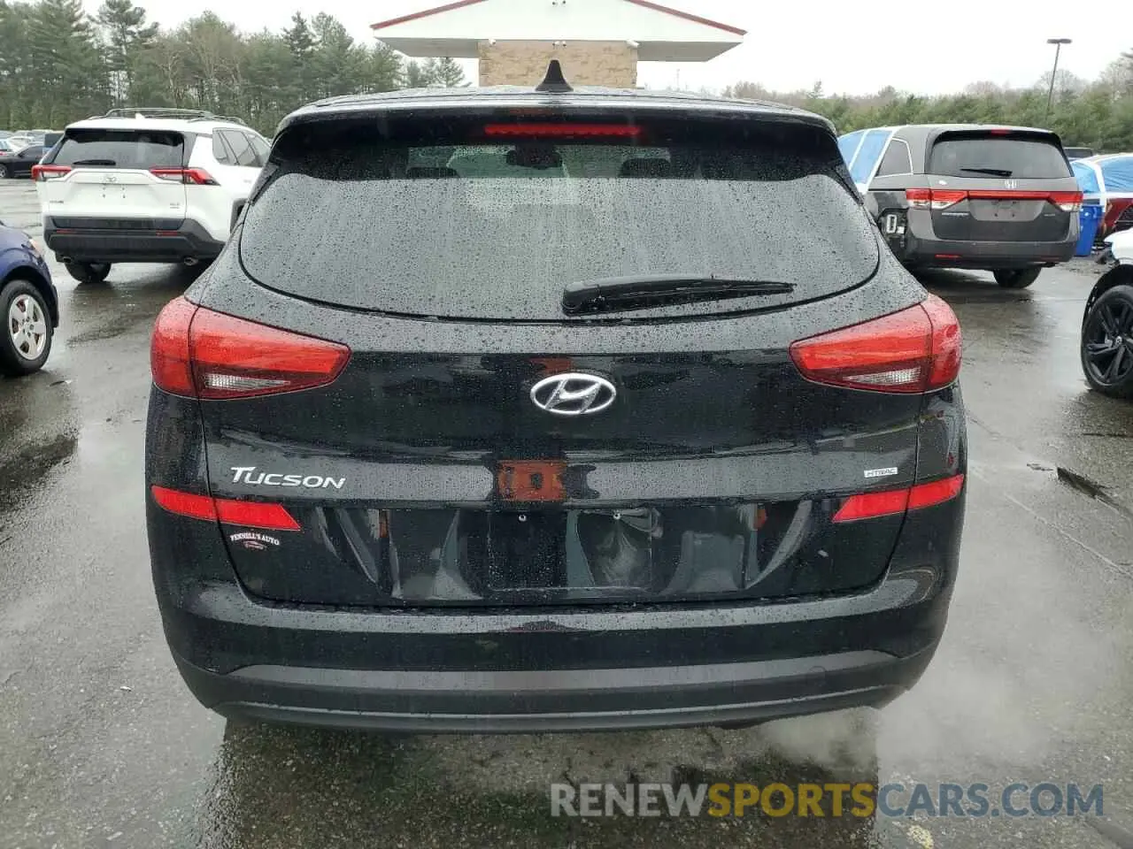 6 fotografías del automóvil dañado KM8J2CA45KU847041 HYUNDAI TUCSON 2019