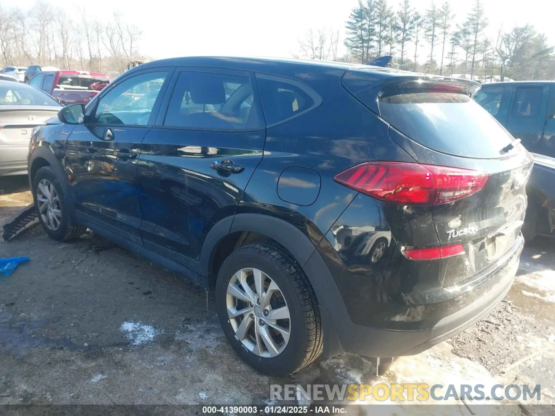 3 fotografías del automóvil dañado KM8J2CA45KU858699 HYUNDAI TUCSON 2019