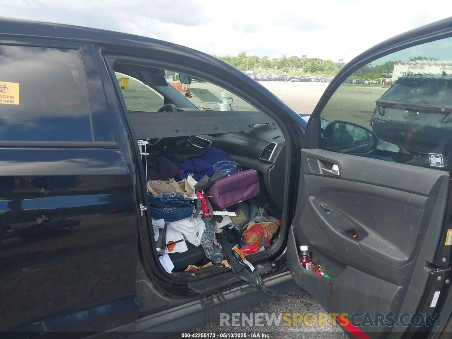 5 fotografías del automóvil dañado KM8J2CA45KU971276 HYUNDAI TUCSON 2019