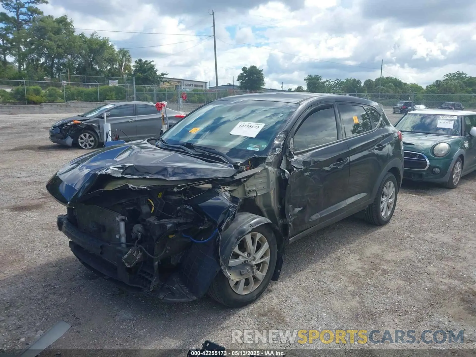 6 fotografías del automóvil dañado KM8J2CA45KU971276 HYUNDAI TUCSON 2019