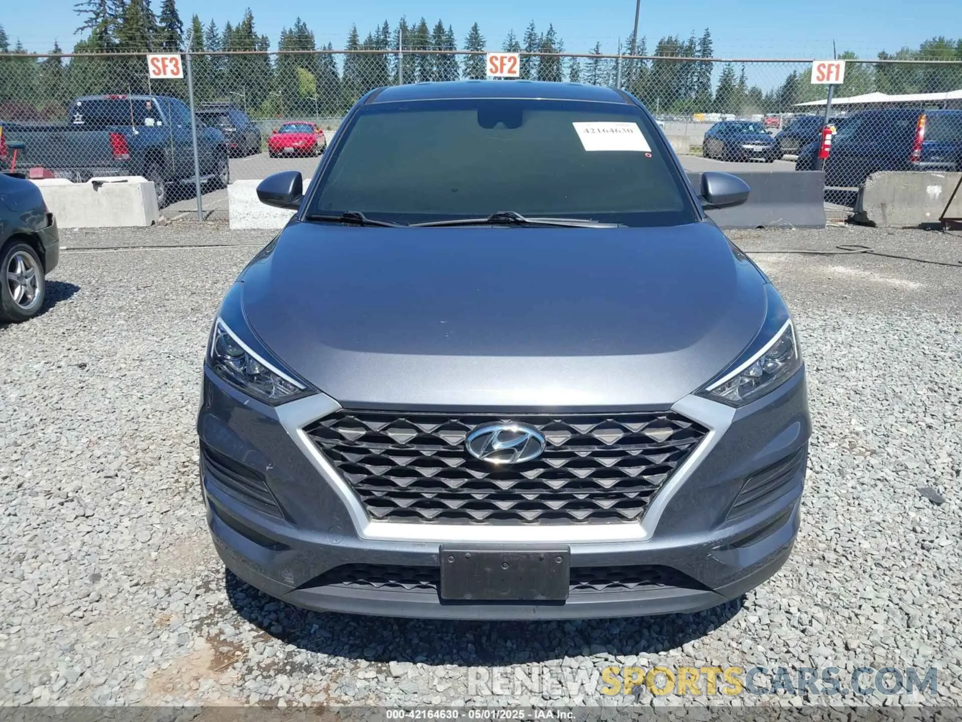 11 fotografías del automóvil dañado KM8J2CA45KU990734 HYUNDAI TUCSON 2019