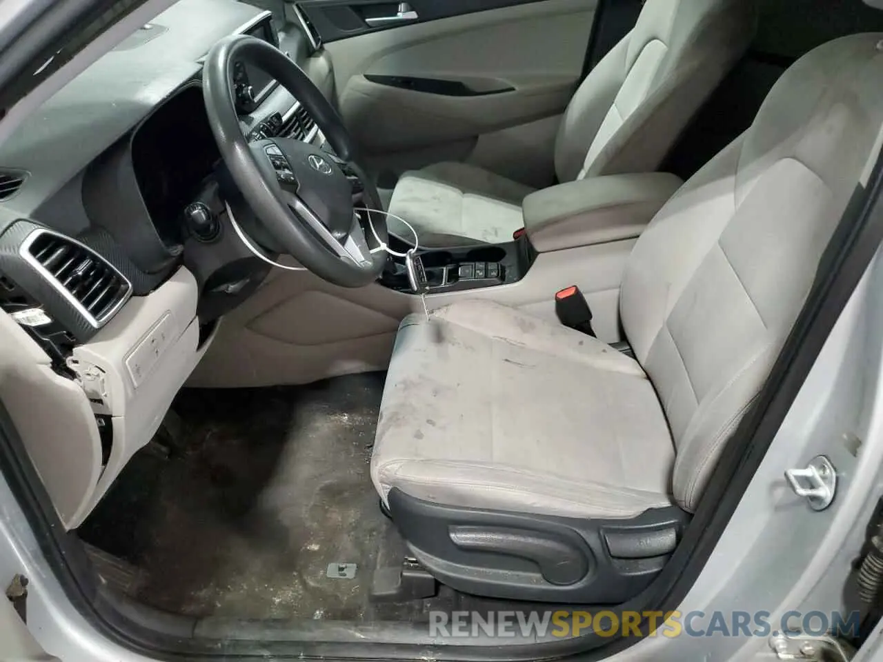 7 fotografías del automóvil dañado KM8J2CA46KU047123 HYUNDAI TUCSON 2019