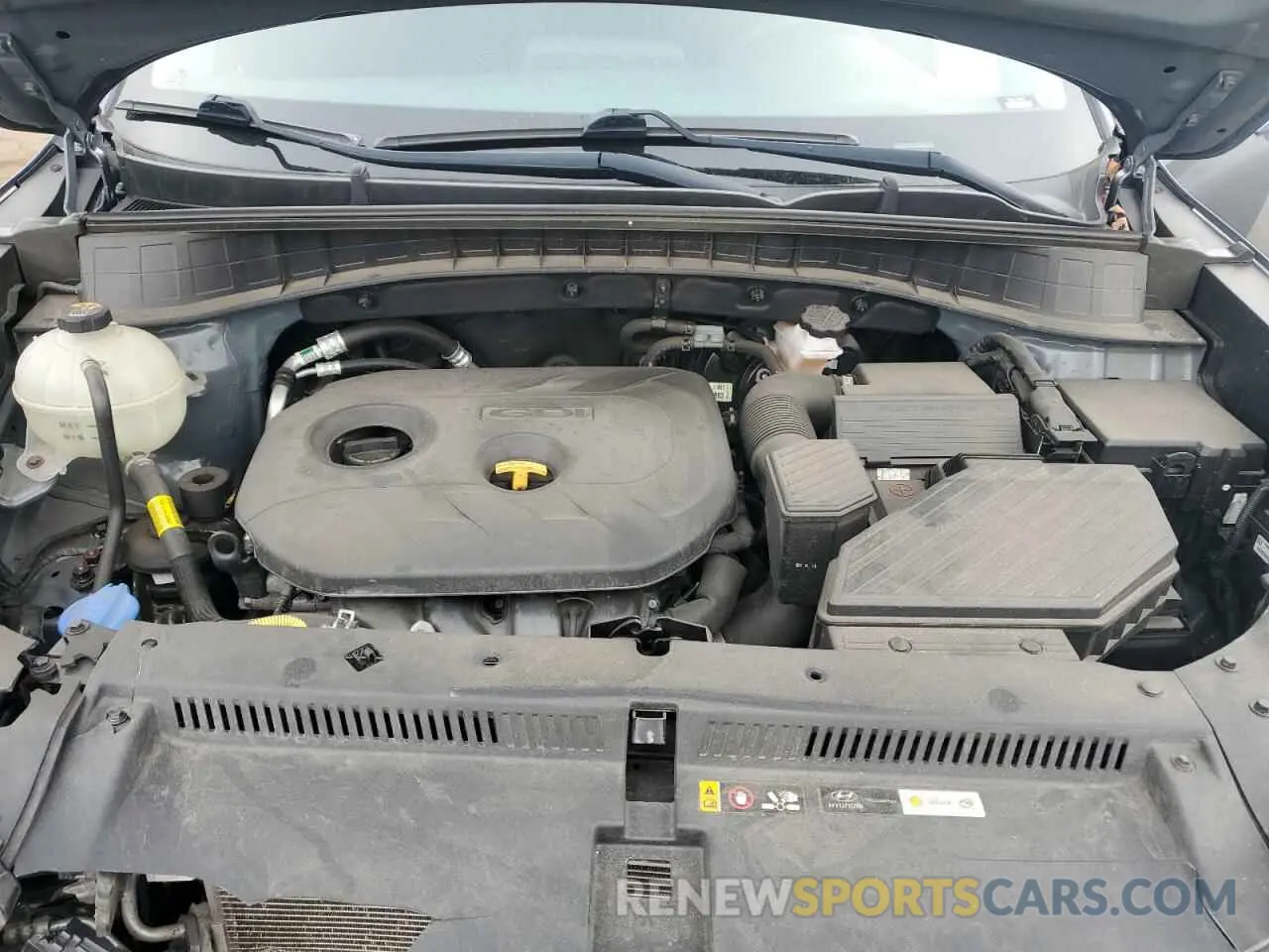 12 fotografías del automóvil dañado KM8J2CA47KU023560 HYUNDAI TUCSON 2019