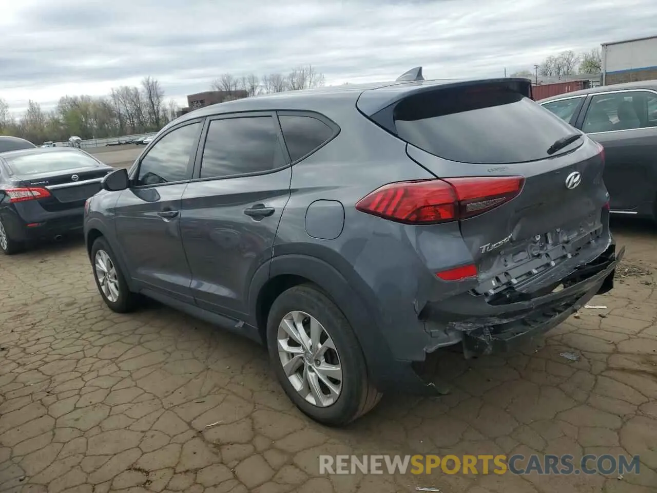 2 fotografías del automóvil dañado KM8J2CA47KU023560 HYUNDAI TUCSON 2019