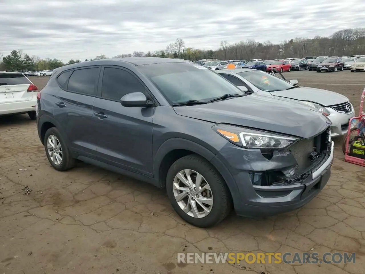 4 fotografías del automóvil dañado KM8J2CA47KU023560 HYUNDAI TUCSON 2019