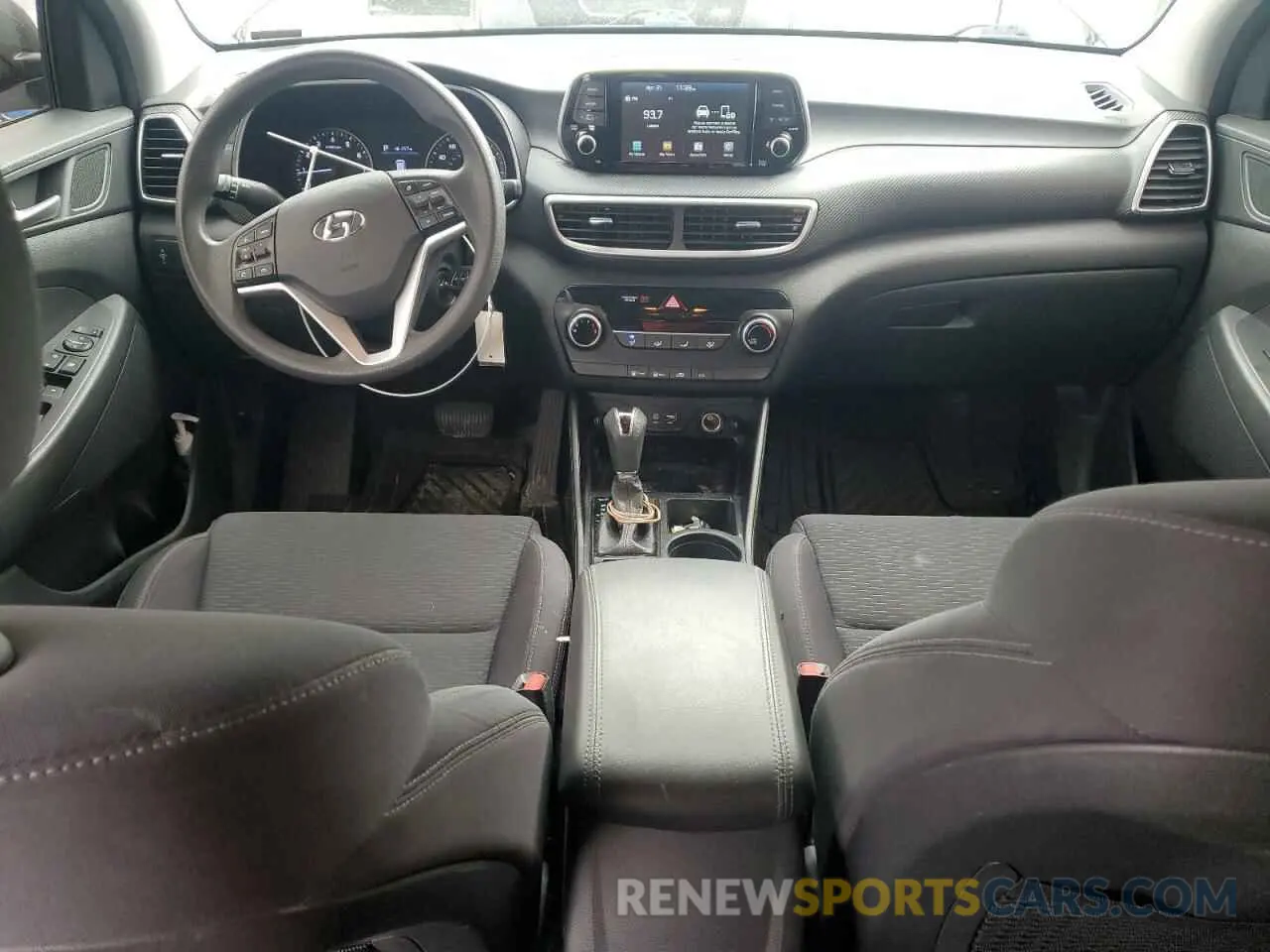 8 fotografías del automóvil dañado KM8J2CA47KU023560 HYUNDAI TUCSON 2019