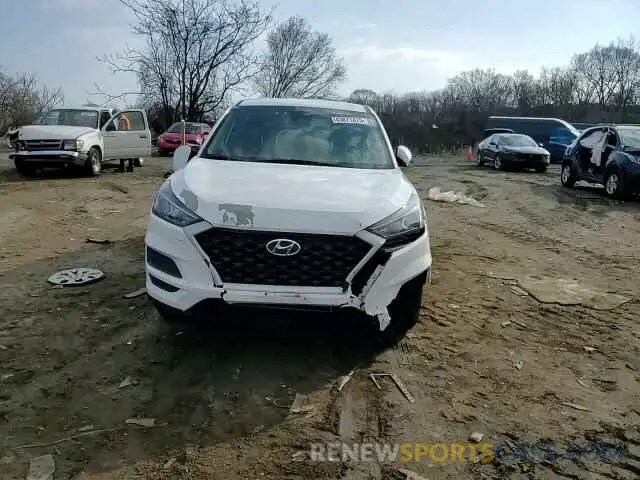 11 fotografías del automóvil dañado KM8J2CA47KU055568 HYUNDAI TUCSON 2019