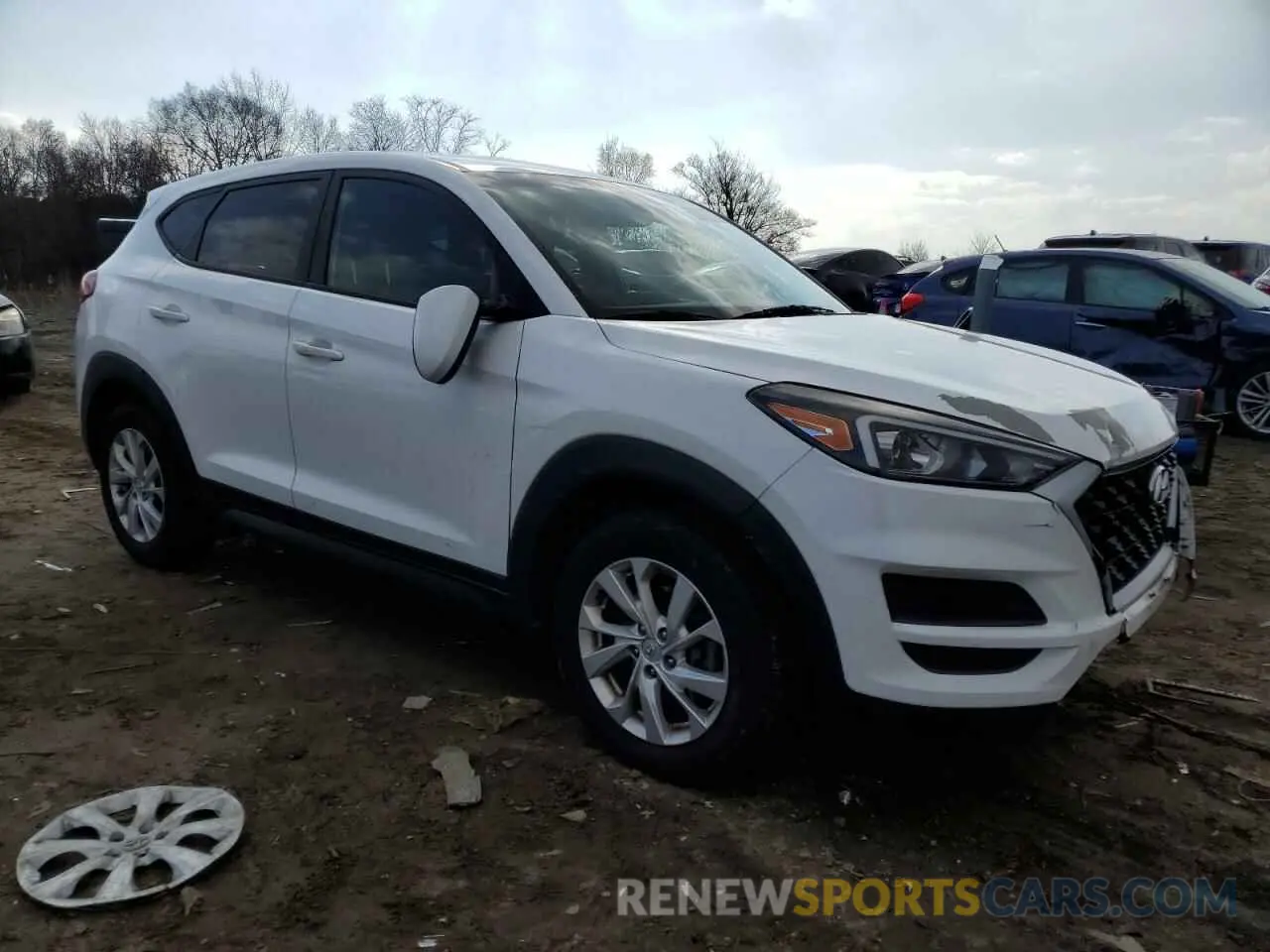 4 fotografías del automóvil dañado KM8J2CA47KU055568 HYUNDAI TUCSON 2019