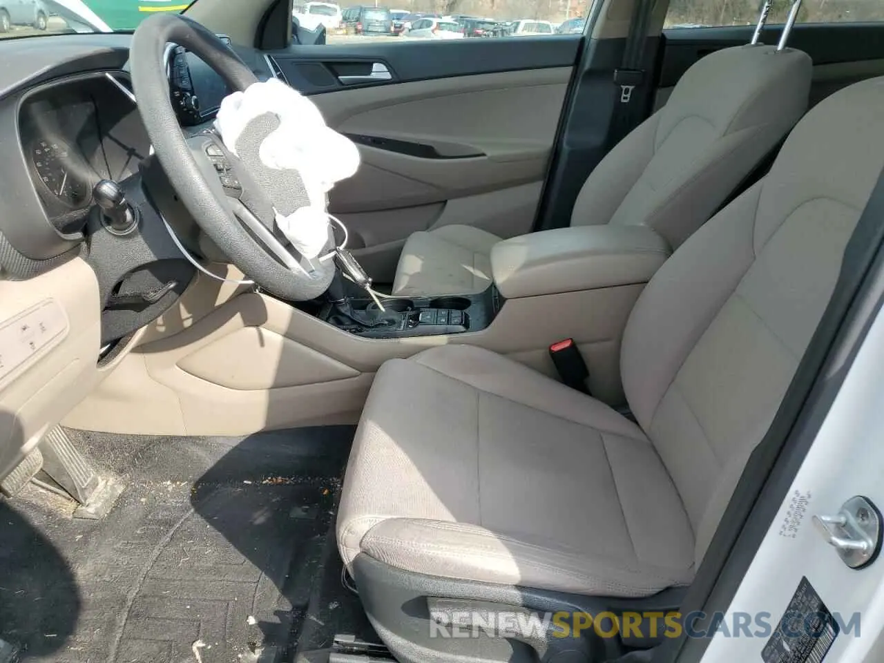 7 fotografías del automóvil dañado KM8J2CA47KU055568 HYUNDAI TUCSON 2019