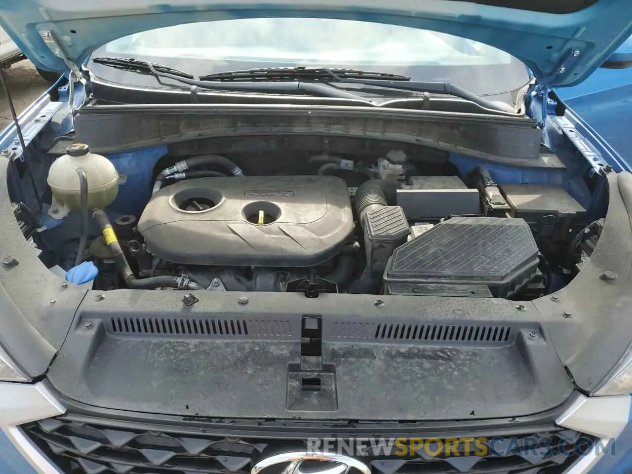 12 fotografías del automóvil dañado KM8J2CA47KU917574 HYUNDAI TUCSON 2019