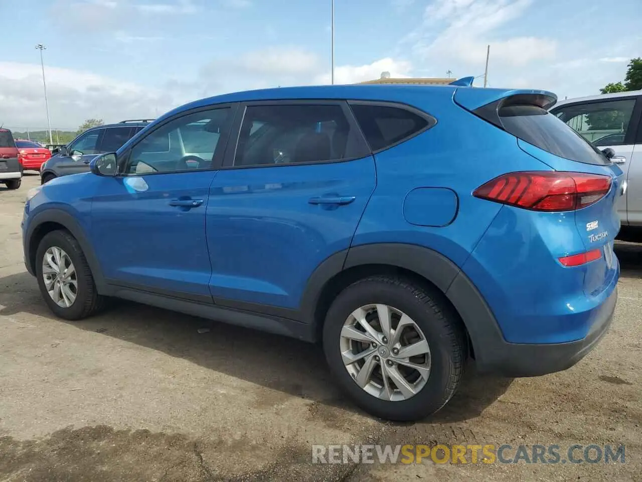2 fotografías del automóvil dañado KM8J2CA47KU917574 HYUNDAI TUCSON 2019