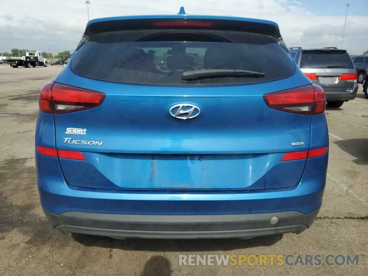 6 fotografías del automóvil dañado KM8J2CA47KU917574 HYUNDAI TUCSON 2019