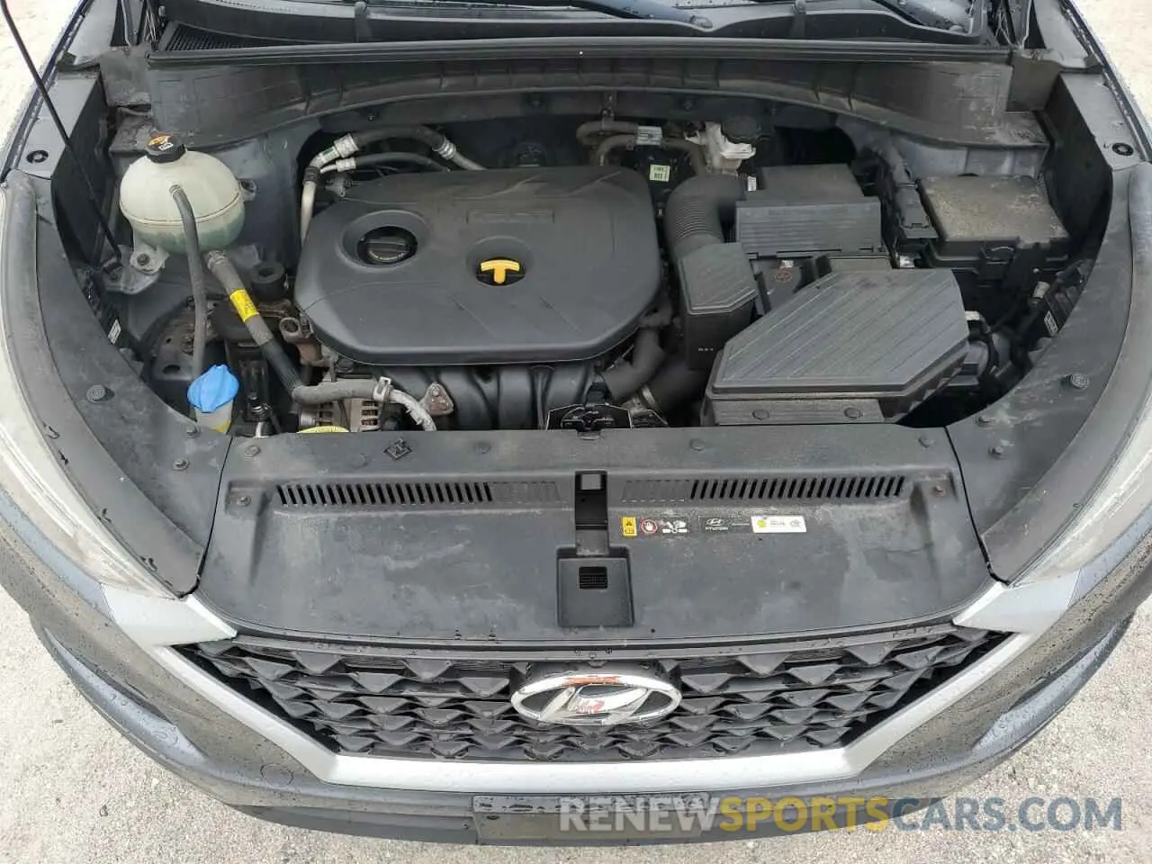 12 fotografías del automóvil dañado KM8J2CA48KU041131 HYUNDAI TUCSON 2019