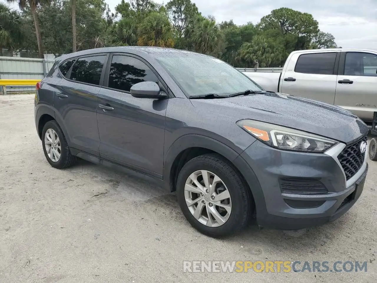 4 fotografías del automóvil dañado KM8J2CA48KU041131 HYUNDAI TUCSON 2019