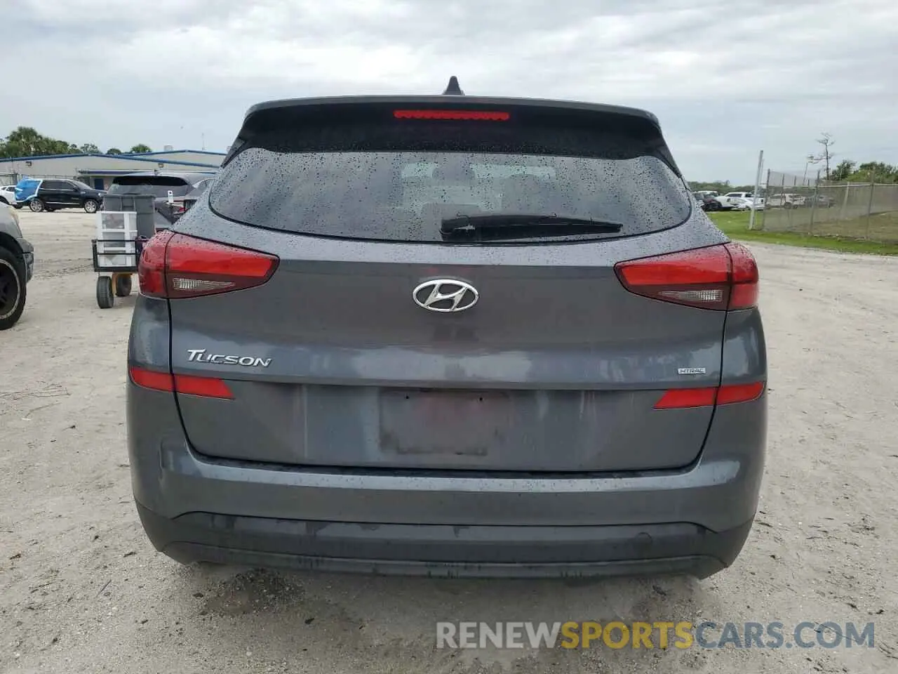 6 fotografías del automóvil dañado KM8J2CA48KU041131 HYUNDAI TUCSON 2019