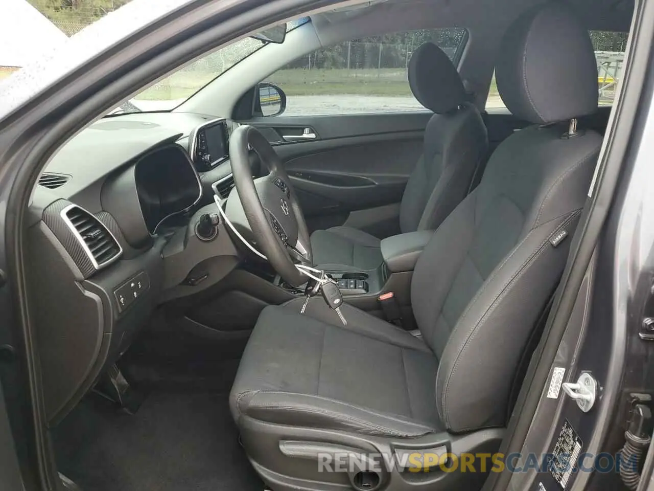 7 fotografías del automóvil dañado KM8J2CA48KU041131 HYUNDAI TUCSON 2019