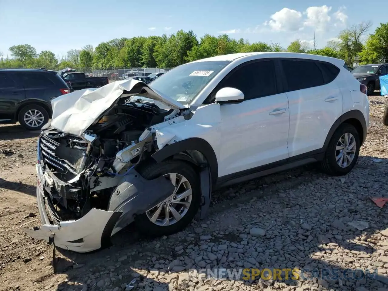 1 fotografías del automóvil dañado KM8J2CA48KU946016 HYUNDAI TUCSON 2019