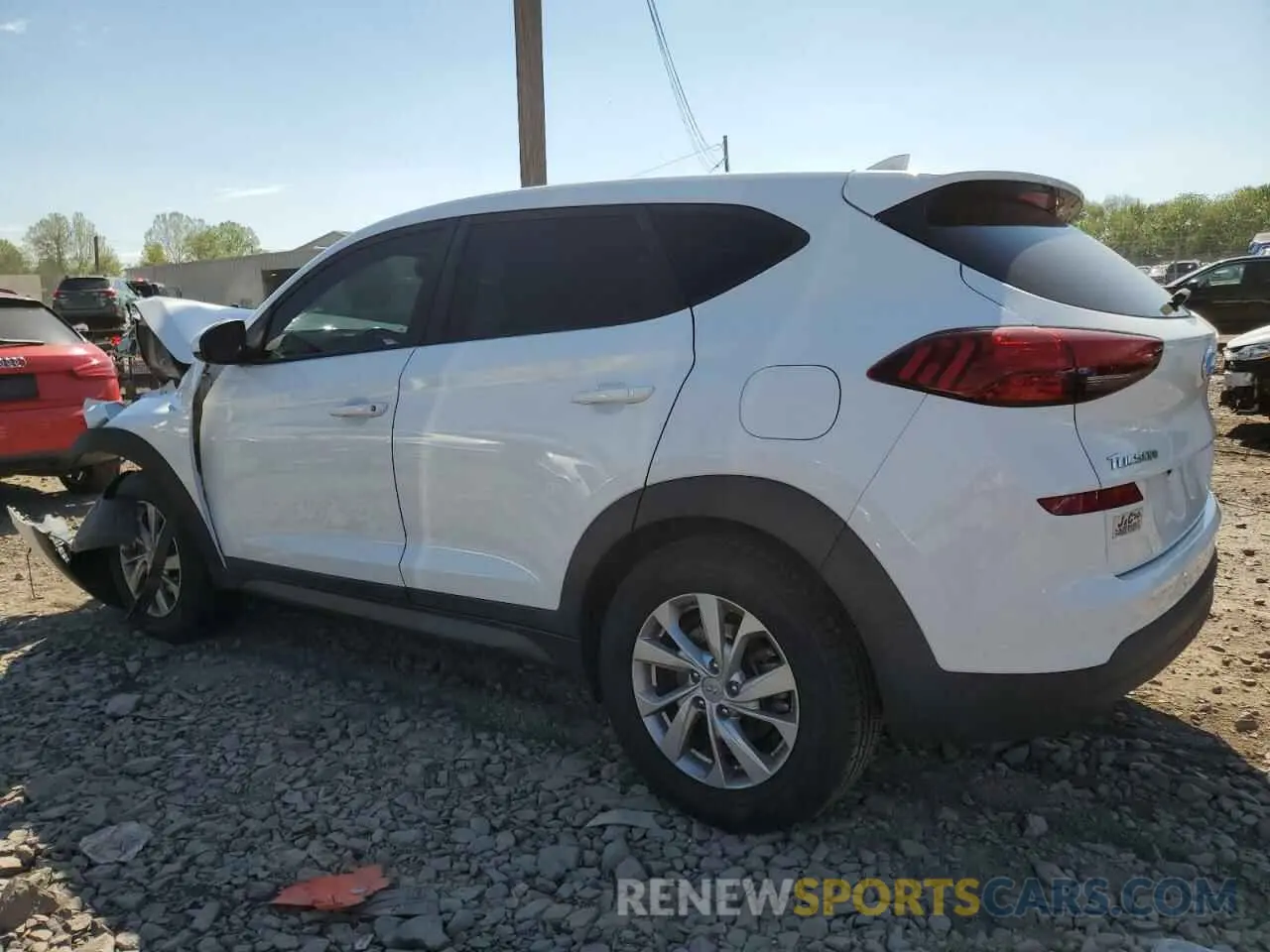 2 fotografías del automóvil dañado KM8J2CA48KU946016 HYUNDAI TUCSON 2019