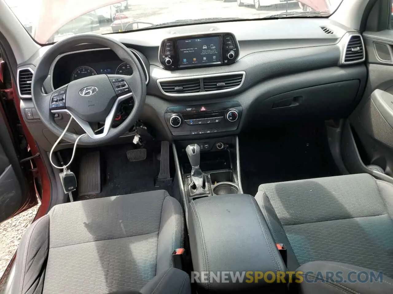 8 fotografías del automóvil dañado KM8J2CA48KU955122 HYUNDAI TUCSON 2019
