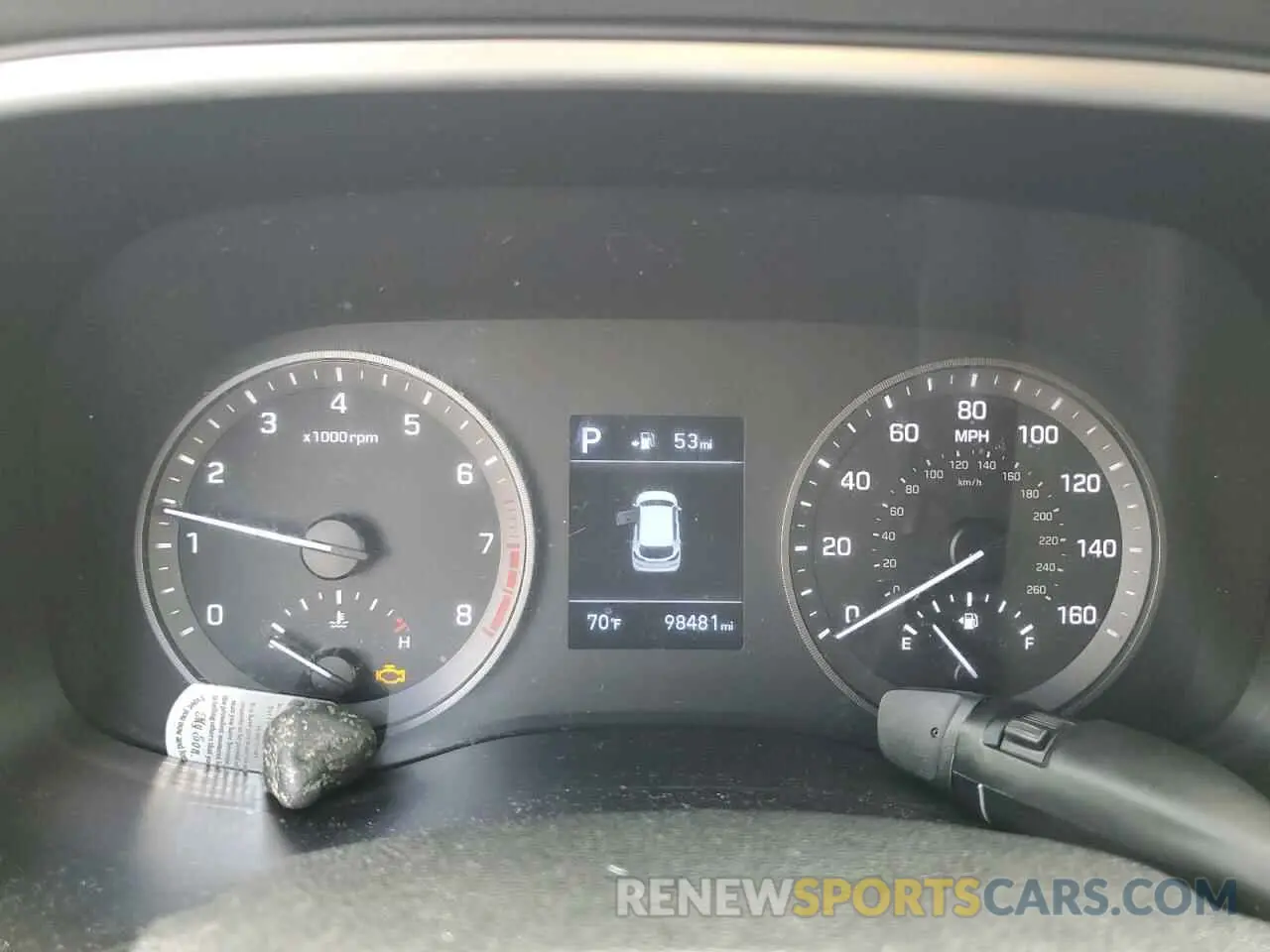 9 fotografías del automóvil dañado KM8J2CA48KU955122 HYUNDAI TUCSON 2019