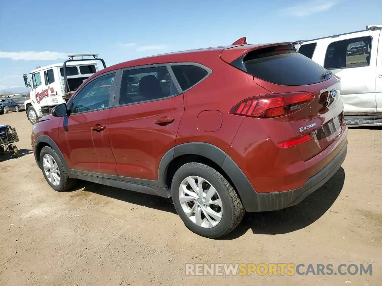 2 fotografías del automóvil dañado KM8J2CA49KU871827 HYUNDAI TUCSON 2019