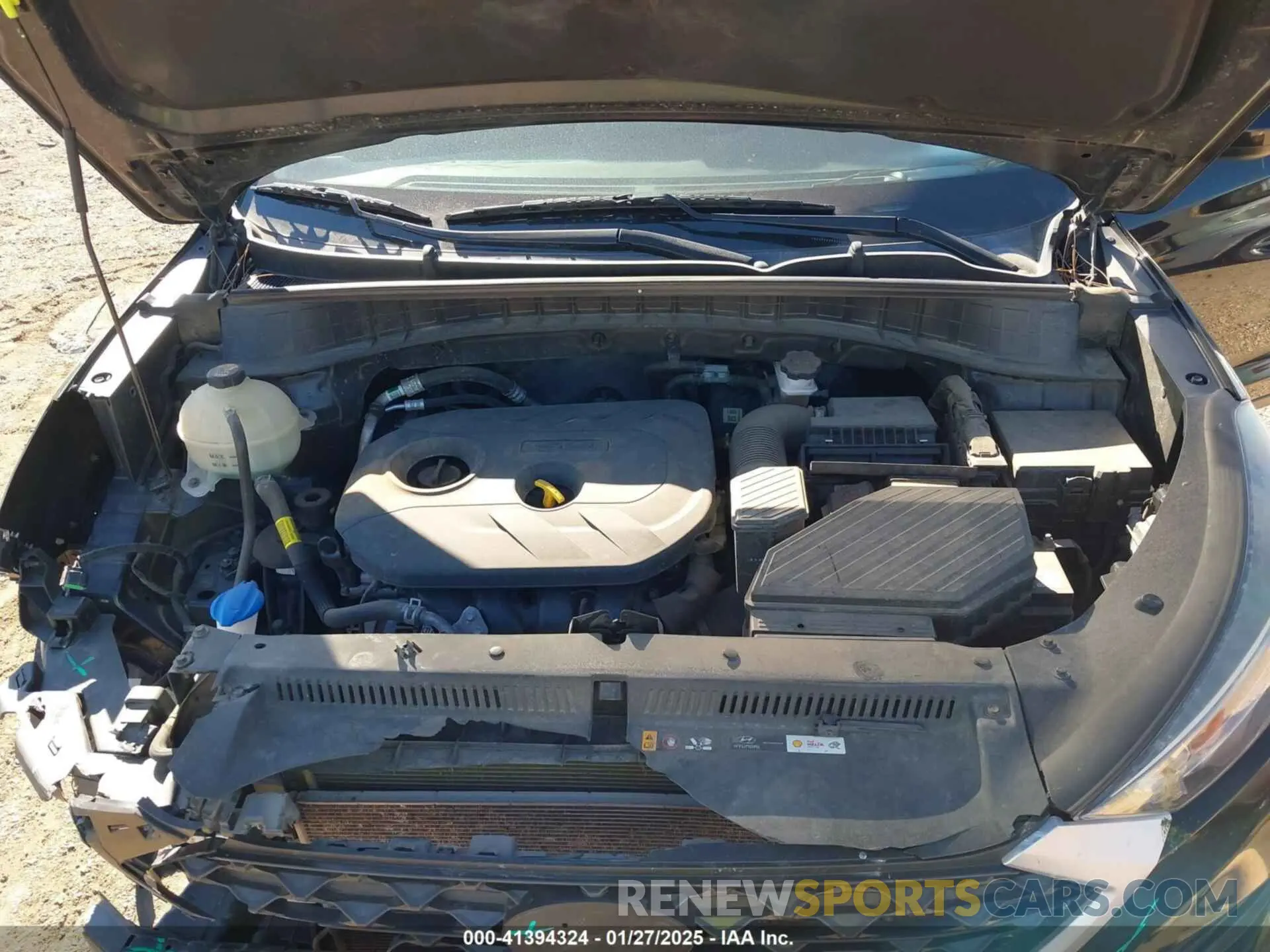10 fotografías del automóvil dañado KM8J2CA49KU888868 HYUNDAI TUCSON 2019
