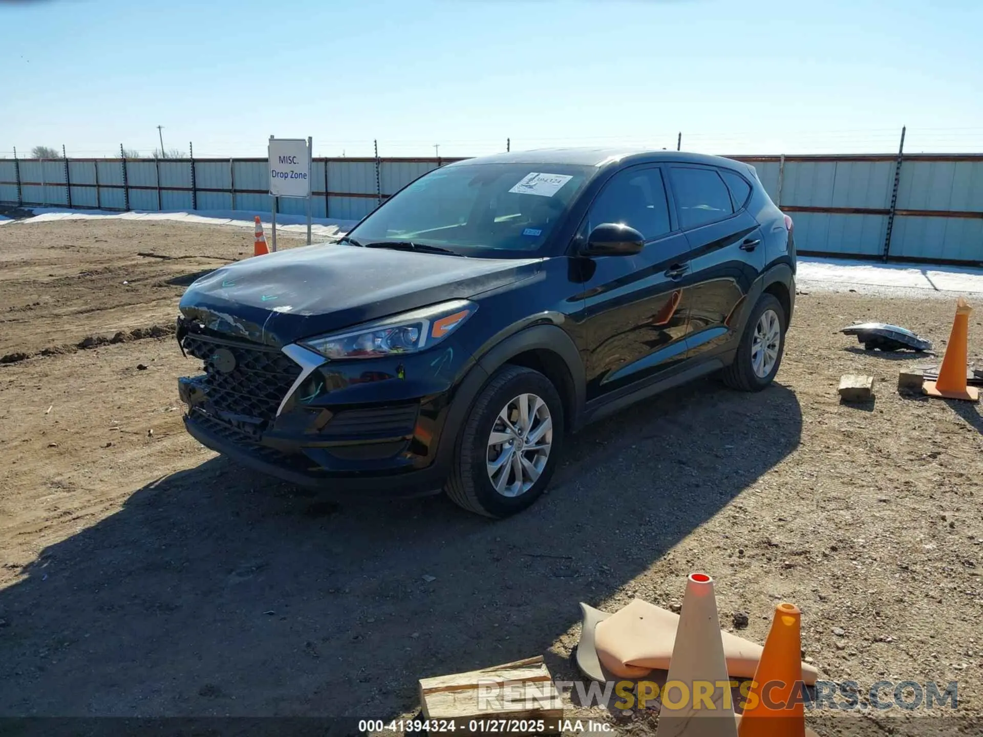 2 fotografías del automóvil dañado KM8J2CA49KU888868 HYUNDAI TUCSON 2019