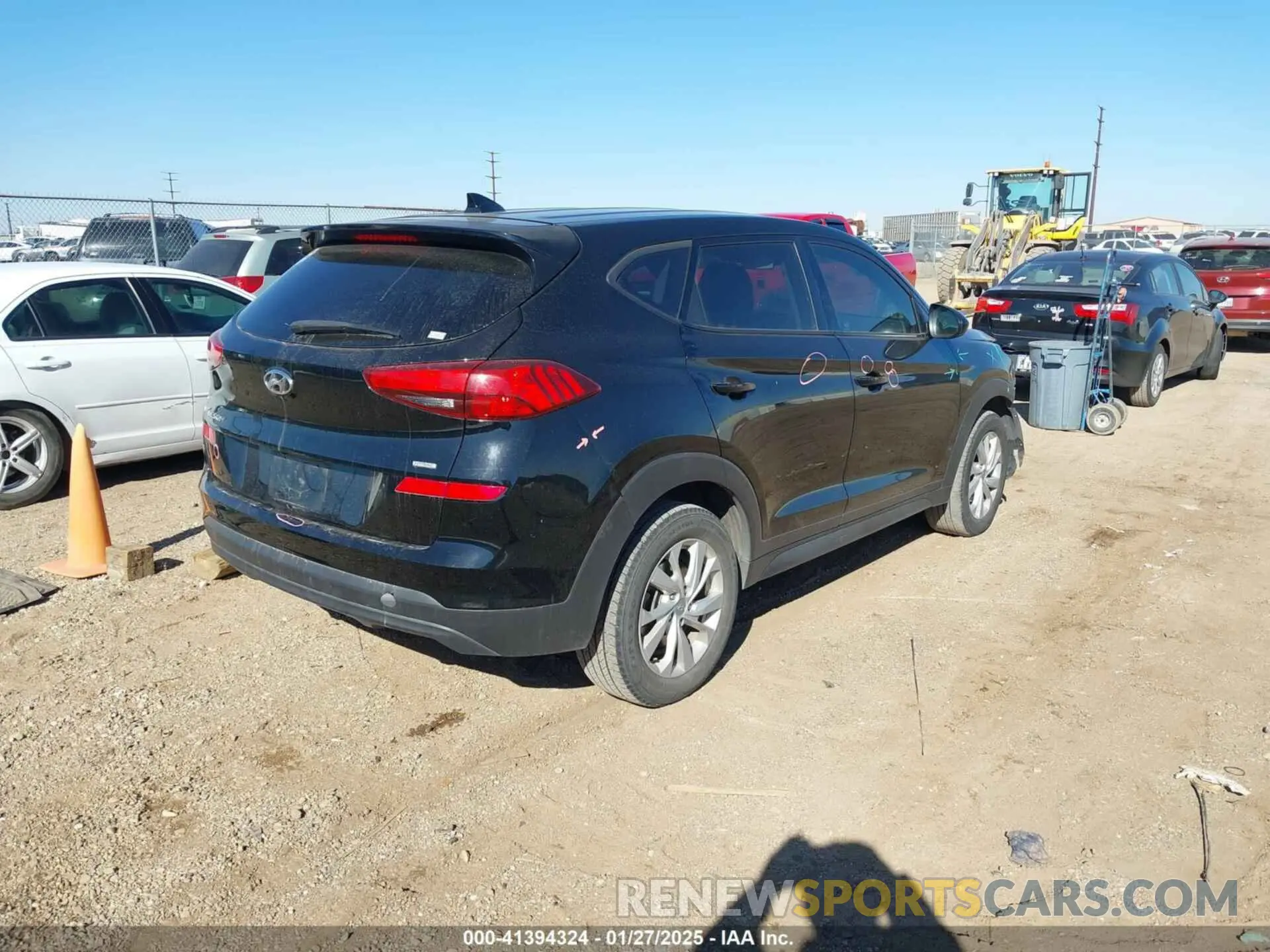 4 fotografías del automóvil dañado KM8J2CA49KU888868 HYUNDAI TUCSON 2019