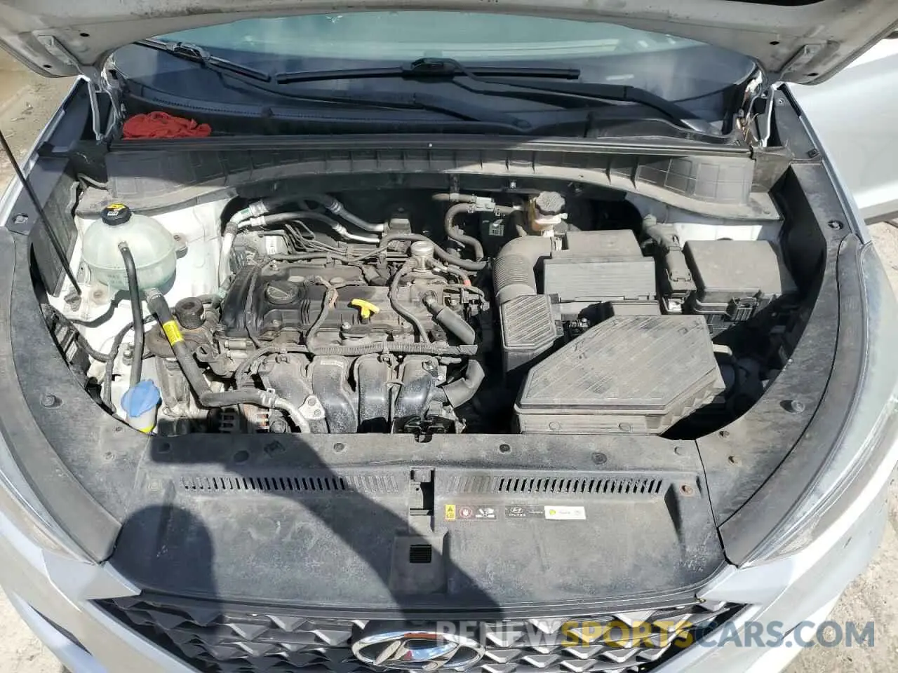 12 fotografías del automóvil dañado KM8J2CA49KU912845 HYUNDAI TUCSON 2019