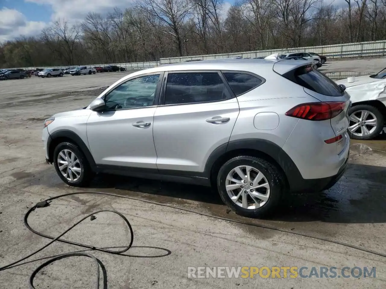 2 fotografías del automóvil dañado KM8J2CA49KU912845 HYUNDAI TUCSON 2019