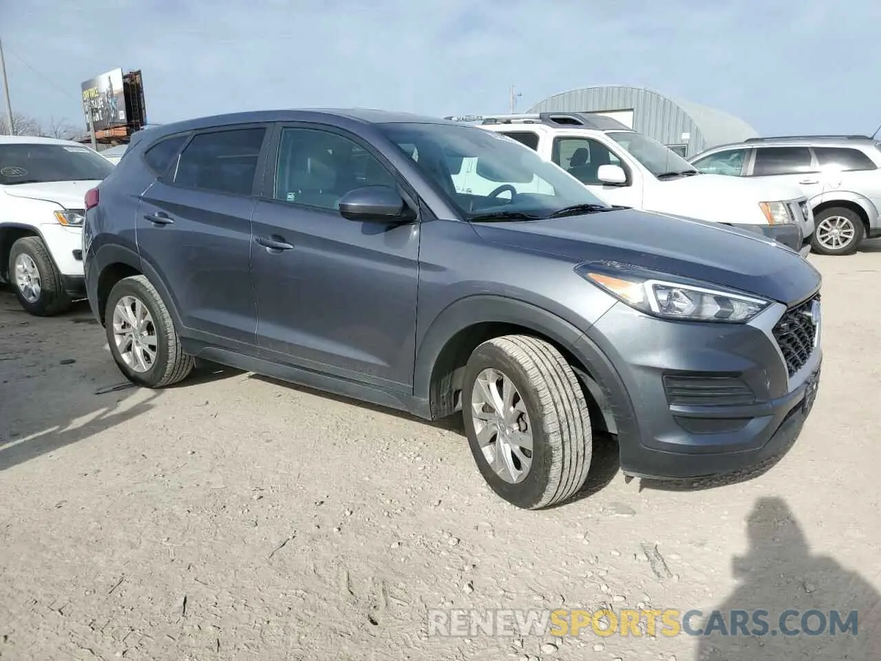 4 fotografías del automóvil dañado KM8J2CA49KU935929 HYUNDAI TUCSON 2019