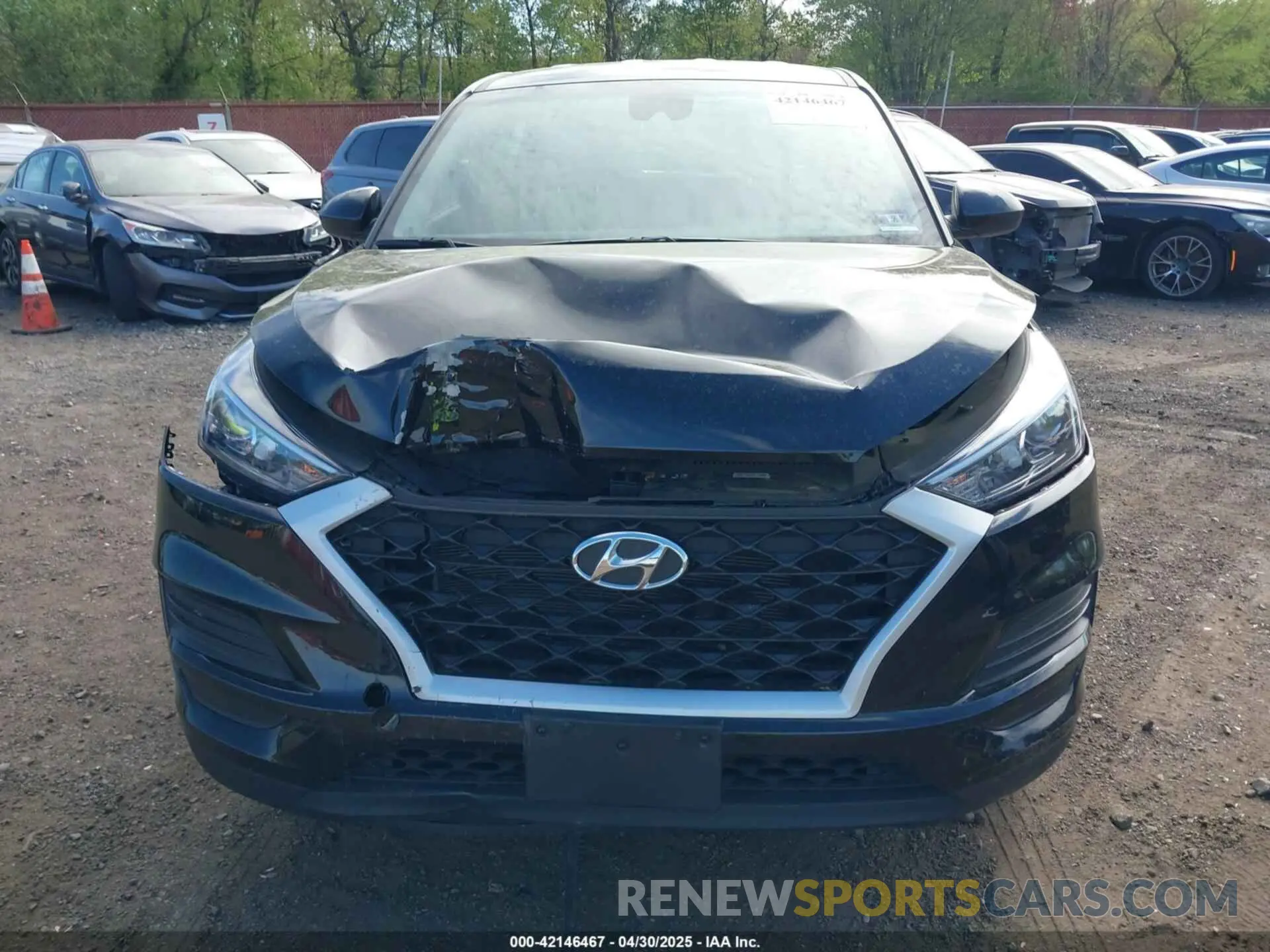 12 fotografías del automóvil dañado KM8J2CA4XKU042622 HYUNDAI TUCSON 2019