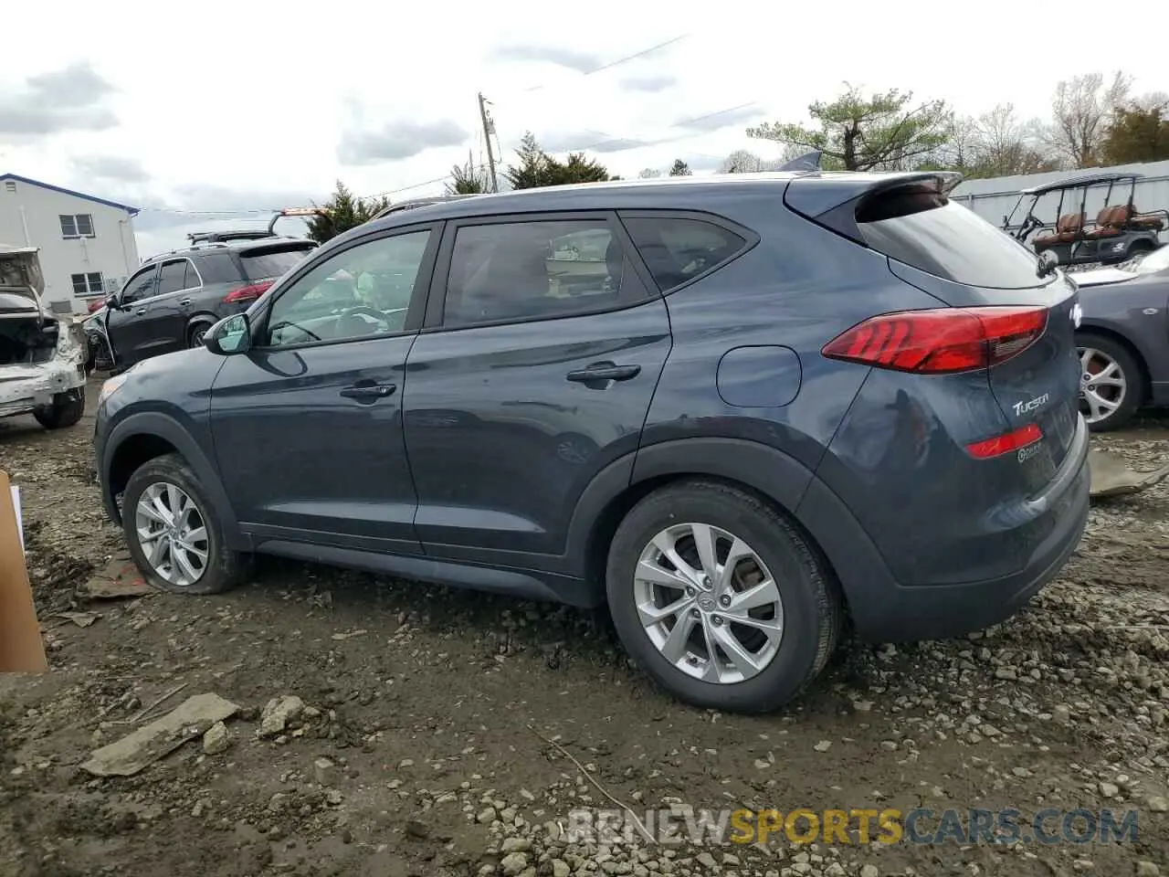 2 fotografías del automóvil dañado KM8J2CA4XKU078553 HYUNDAI TUCSON 2019
