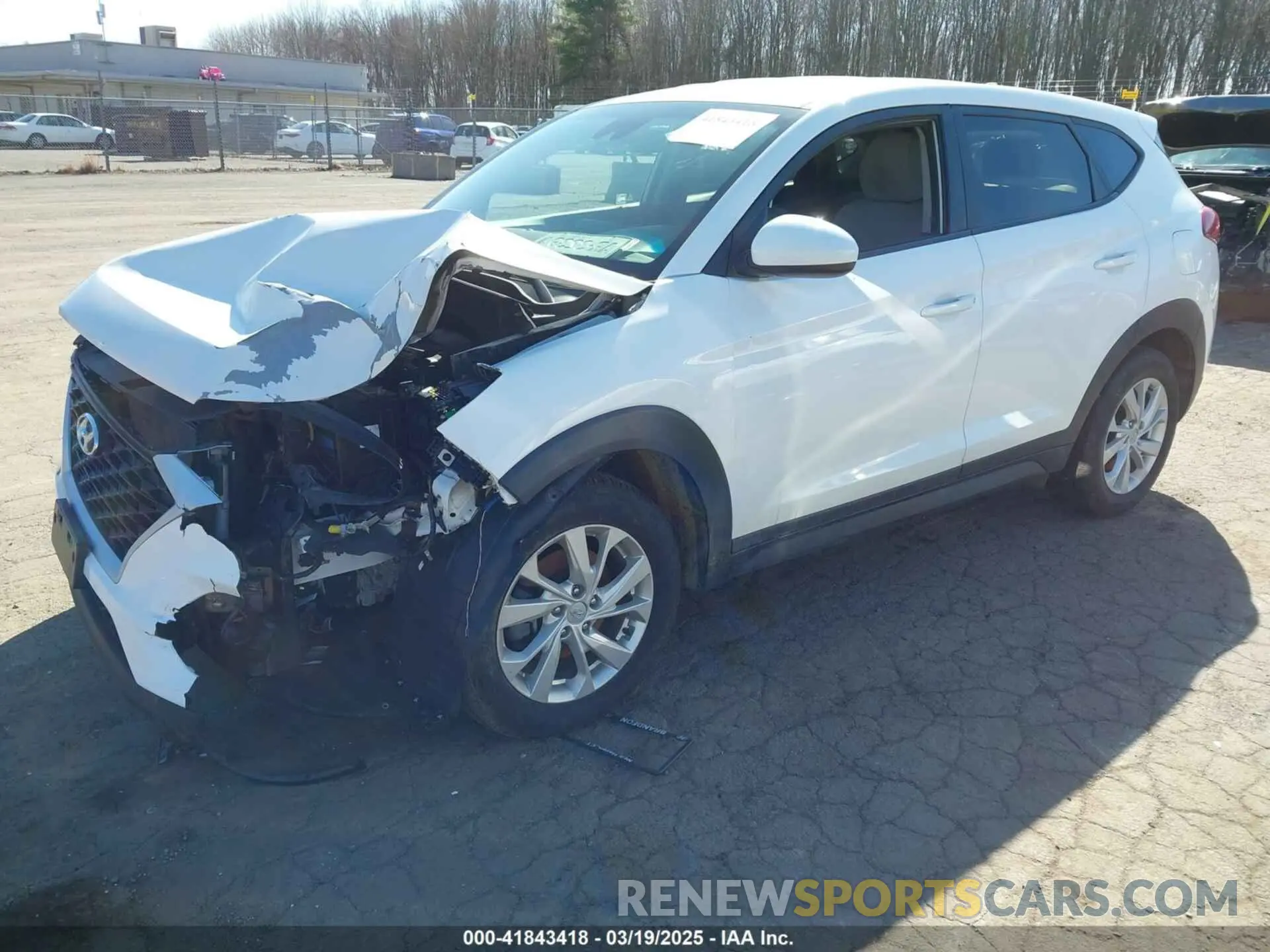 2 fotografías del automóvil dañado KM8J2CA4XKU880939 HYUNDAI TUCSON 2019