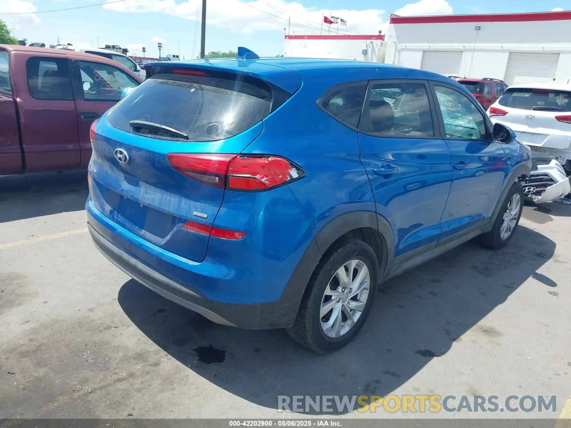 4 fotografías del automóvil dañado KM8J2CA4XKU908755 HYUNDAI TUCSON 2019