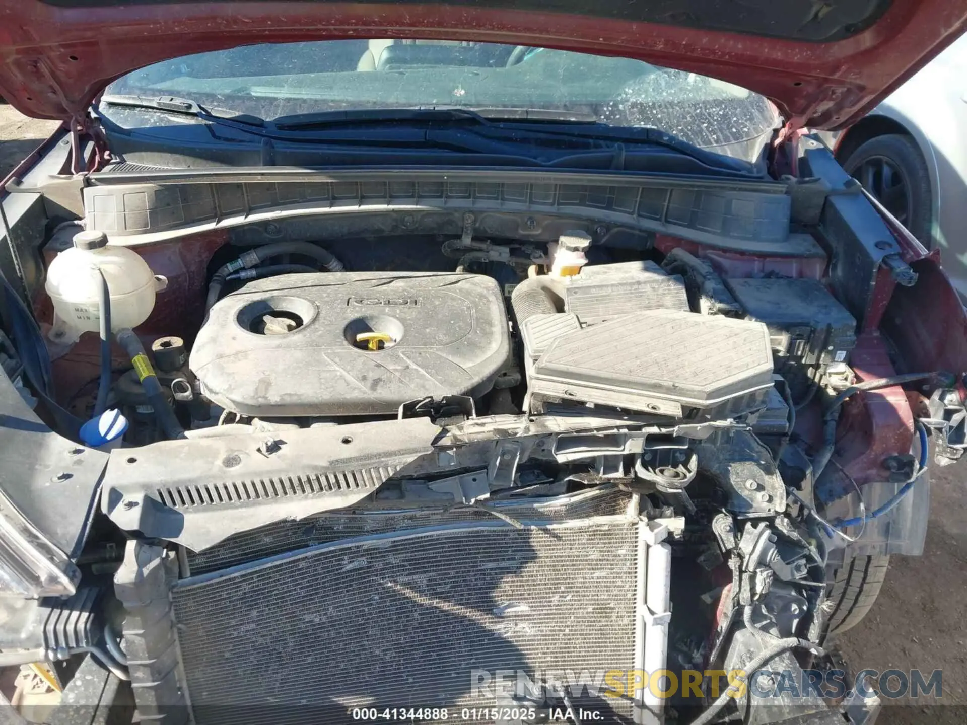10 fotografías del automóvil dañado KM8J33A40KU077246 HYUNDAI TUCSON 2019