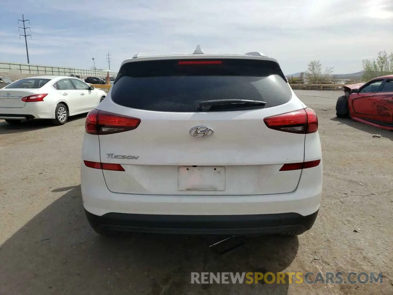 6 fotografías del automóvil dañado KM8J33A40KU871681 HYUNDAI TUCSON 2019