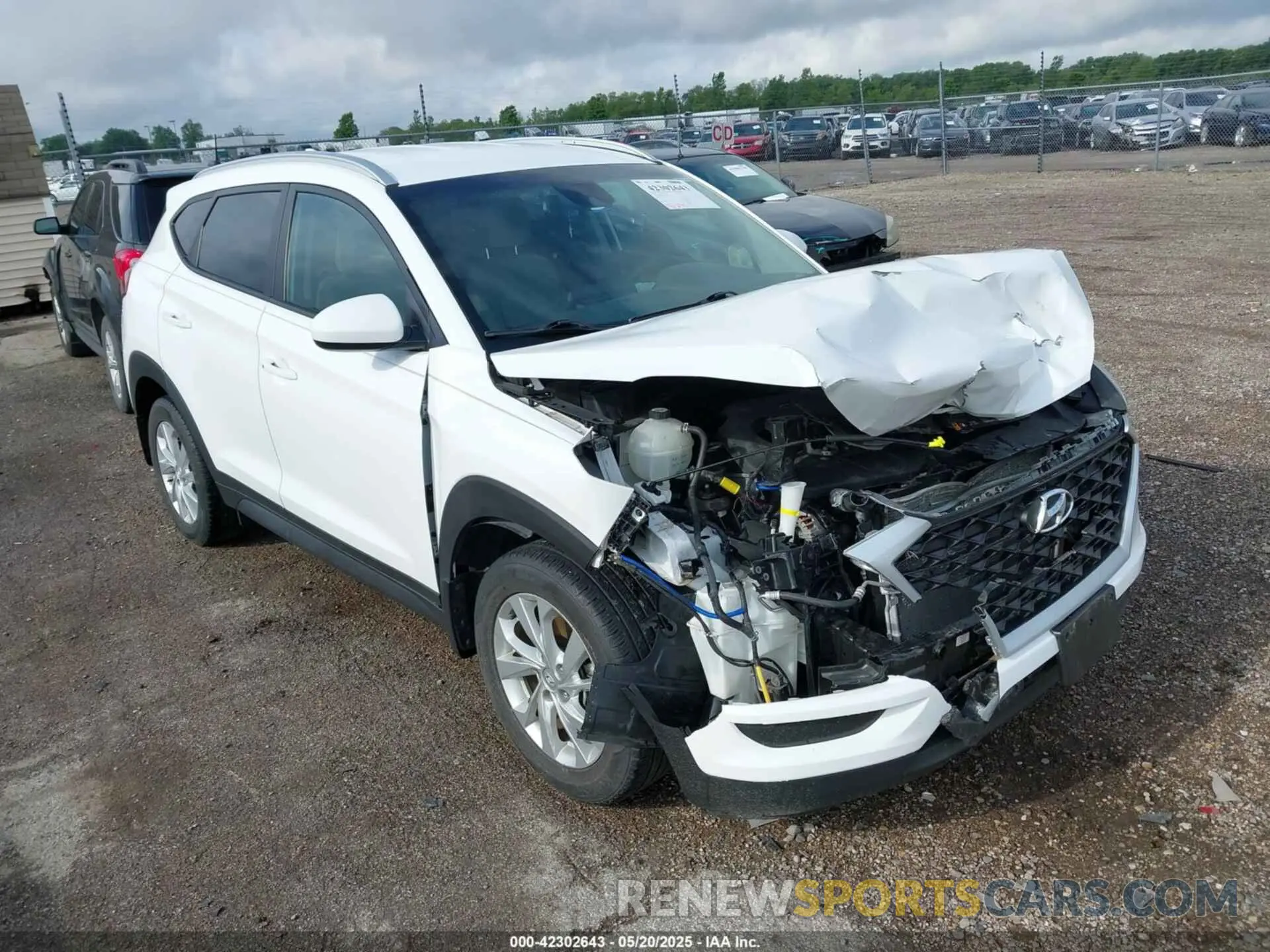 1 fotografías del automóvil dañado KM8J33A41KU013023 HYUNDAI TUCSON 2019