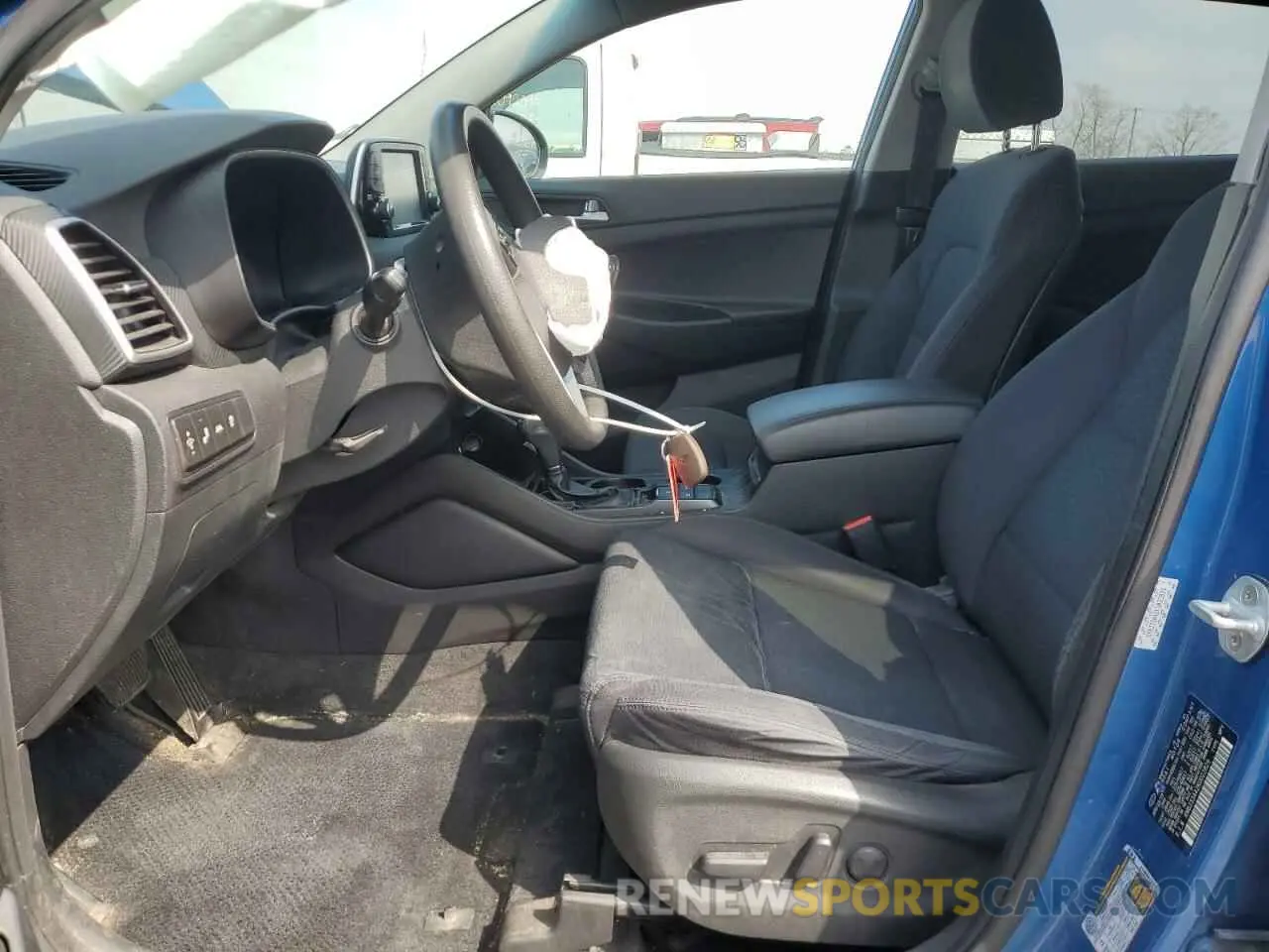 7 fotografías del automóvil dañado KM8J33A42KU022829 HYUNDAI TUCSON 2019