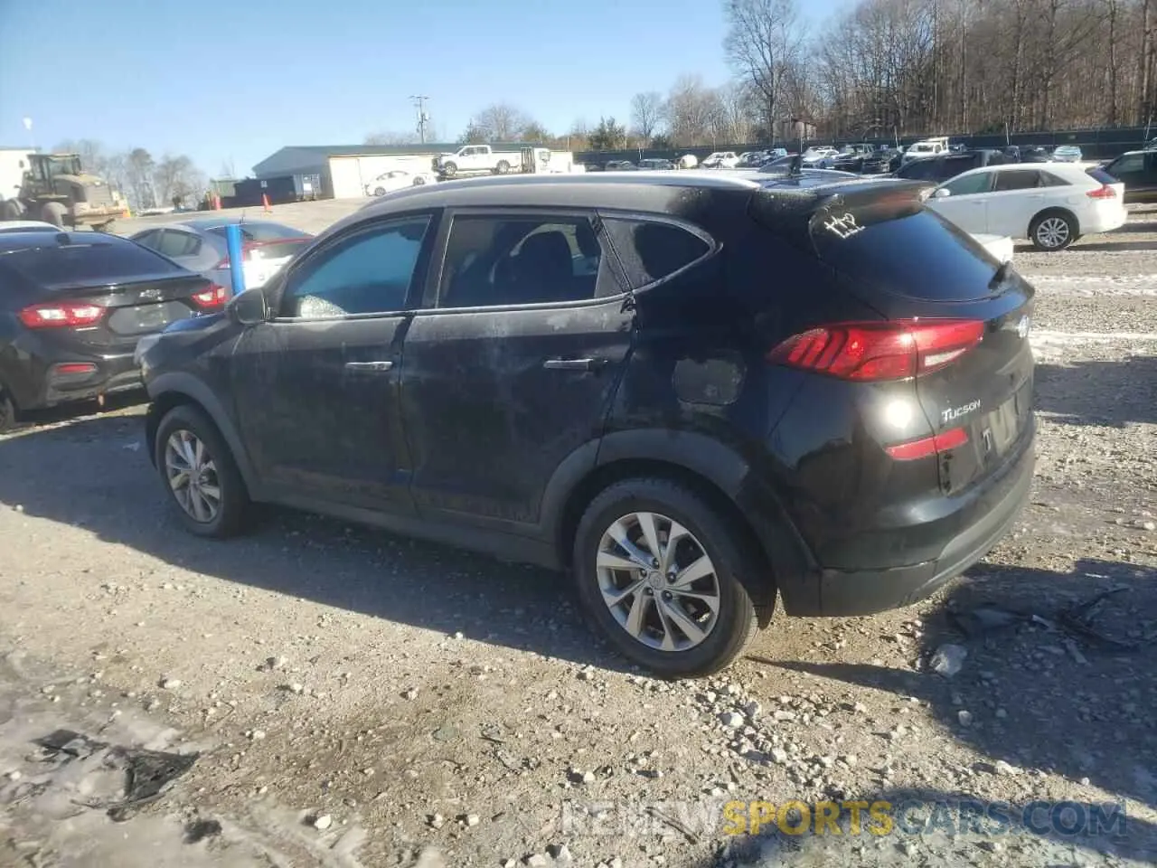 2 fotografías del automóvil dañado KM8J33A42KU068113 HYUNDAI TUCSON 2019